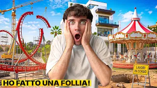 COSTRUISCO un vero LUNA PARK nella mia MEGA VILLA! (L'ho fatto davvero)