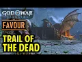 Lagu Trail of the Dead: How to Reach the Dragon’s Feeding Ground  | God of War Ragnarok