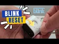 Blink Mini Indoor Camera Reset