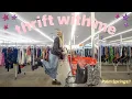 come thrift with me in PALM SPRINGS thrifting for summer 7 thrift stores in one day EXTRAVAGANZA