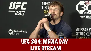 UFC 293 Adesanya vs Strickland Media Day Live Stream