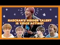 Lagu haechan and his voice acting abilities | compilation video