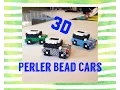 3D Perler Bead Car Cute Mini Car Tutorial