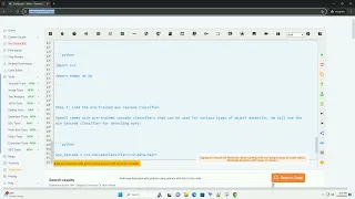 Build eye detection with python using opencv with link to the code