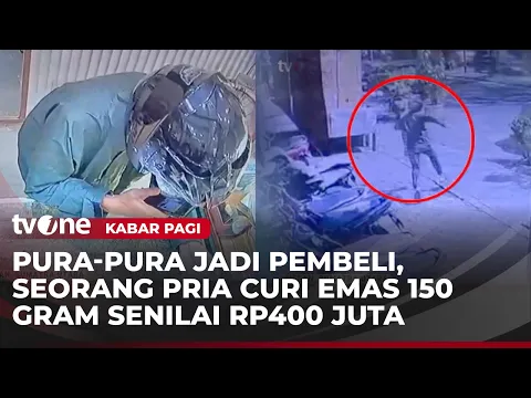 Nyamar Jadi Pembeli, Emas 150 Gram Raib Dicuri