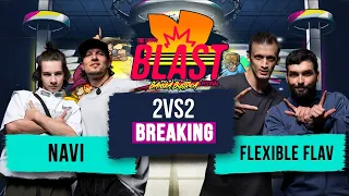 Navi Vs Flexible Flav I TOP16 2vs2 Breaking I The Legits Blast 2025 