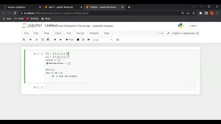 Python program to find union and intersection of two lists