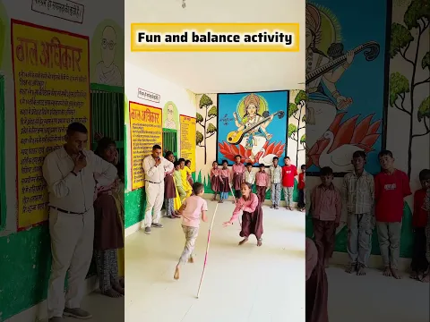 Fun and balanced activity/teacher innovation for kids #viral #ytshorts #trendingshorts #shorts
