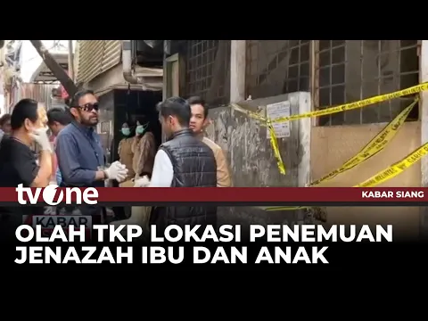 Polisi Olah TKP di Rumah Ibu dan Anak yang Tewas Dalam Toren