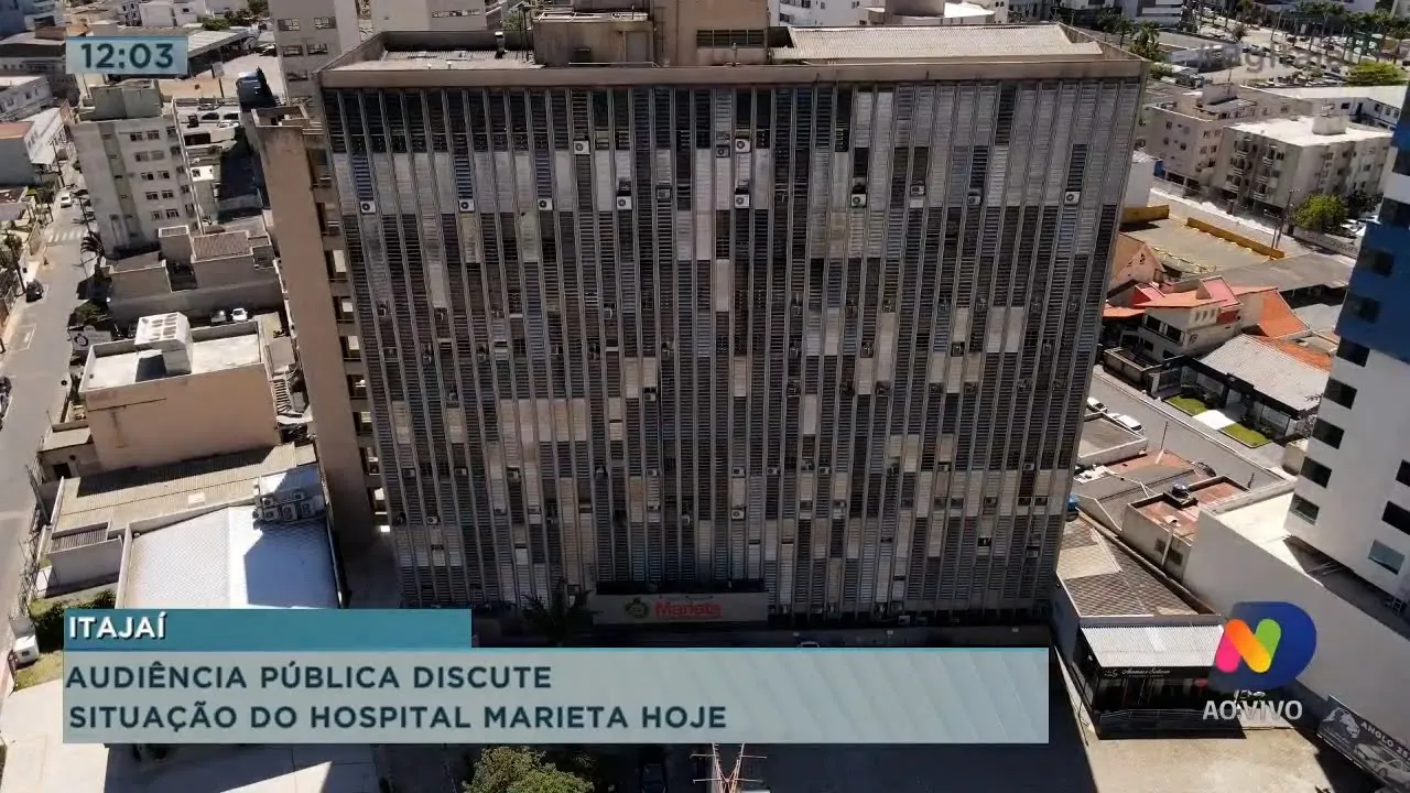 Audiência pública discute situação do hospital Marieta de Itajaí