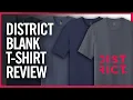 District Blank T-Shirts Review - Premium Wholesale Tees on a Budget