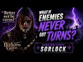 What if enemies never got turns BG3 Darkness Party Sorlock Build