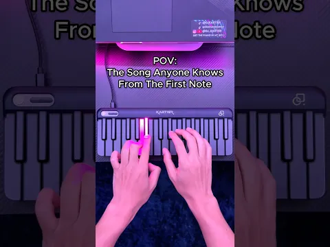 The Song ANYONE Knows By The First Note?👀