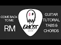 Download Lagu Come Back To Me - RM (Full Acoustic Guitar Tutorial w Tabs, Chords, \u0026 Solo)