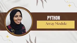 Python Tutorial For Beginners Python Array Explained Simple Efficient Way to Store Data
