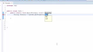 Java runtime environment JRE version