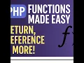 PHP Functions Explained Parameters Return Reference Variadic and Strict Mode