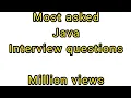 Java interview questions Most asked Exception handling questions