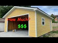 22x24 Garage Build and Cost Breakdown