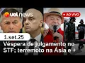 Download Lagu Julgamento de Bolsonaro: segurança reforçada no STF e na casa de Lula; terremoto no Afeganistão e +