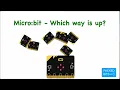micro bit accelerometer data to Desmos