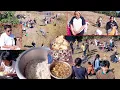 Lagu big crowd  picnic PARTY by BIG uncle  Diwaaz Rai Kiratee for all of us || Village gathering Party ||