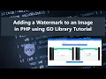 Adding Watermark to an Image in PHP using GD Library Tutorial DEMO