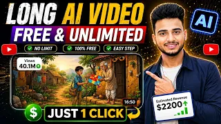 🔥 Long AI Video Kaise Banaye | Full Course | 3D Cartoon Video Kaise Banaye | AI Video Kaise Banaye 🔥