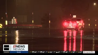 Conditions on Interstate 80 closed the roadway Saturday night