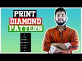 C Program to Print Diamond Pattern How to Print star pattern in C-3