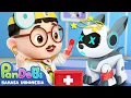 Download Lagu Dokter Kecil Akan Menyembuhkan Penyakit Untuk Anjing Robot | Super Pandobi Bahasa Indonesia