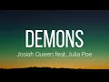 Josiah Queen - demons (Lyrics) feat. Julia Poe