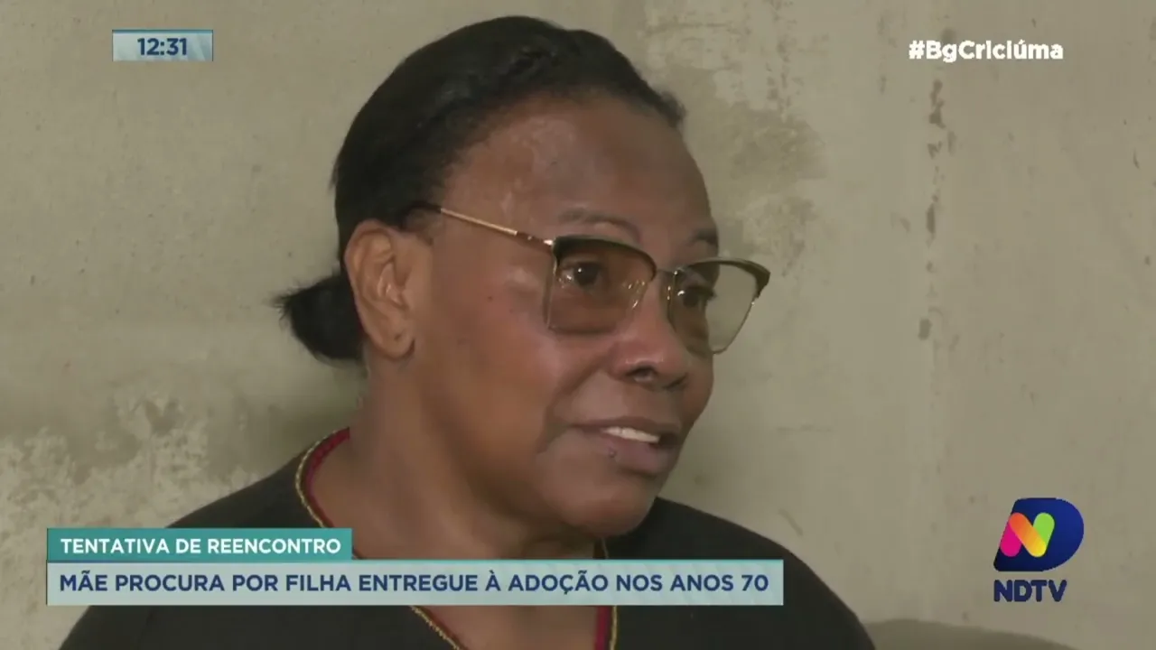 Mãe procura por filha entregue à adoção nos anos 70