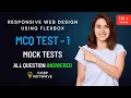 MCQ TEST 1 MOCK TEST Web Design using Flexbox CCBP NxtWave