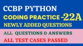 Coding Practice - 22A Functions Python CCBP 4 0