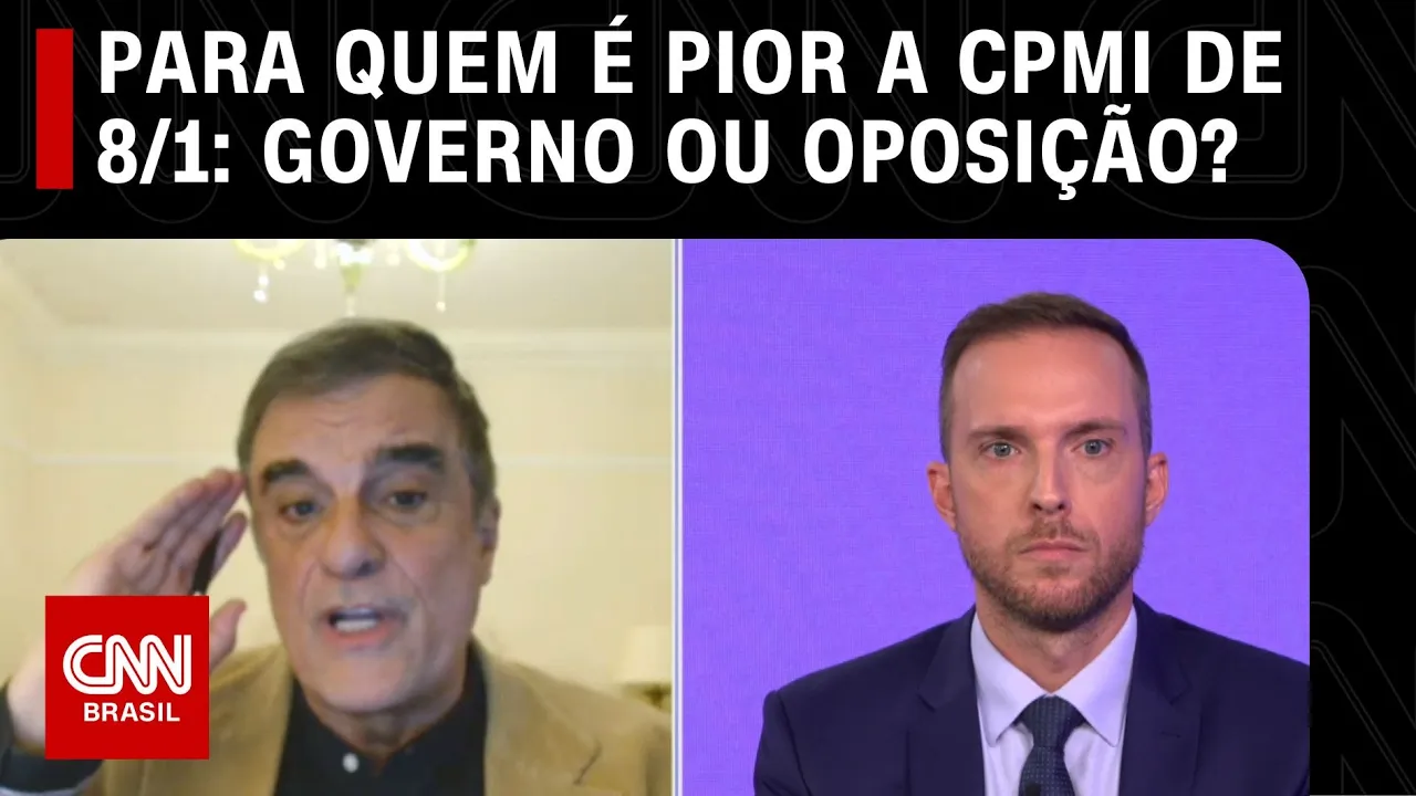 Cardozo e Poit debatem para quem é pior a CPMI de 8 de janeiro | O GRANDE DEBATE