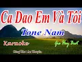 Download Lagu Ca Dao Em Và Tôi - Karaoke - Tone Nam - Nhạc Sống - gia huy beat