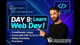 Day 9 Master PHP Backend - Dynamic Websites with Conditionals Loops Forms