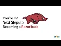Admitted Students - Next Steps