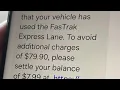 SCAM ALERT Fake texts badger drivers for supposed Fastrak Express Lane fees