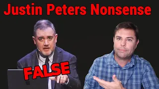 proof justin peters is a false teacher full of nonsense