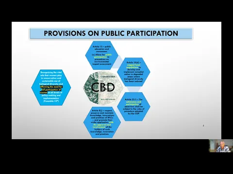 Public participation and access to information under the CBD and its Protocols
