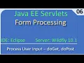 Form Processing doGet doPost - Part2