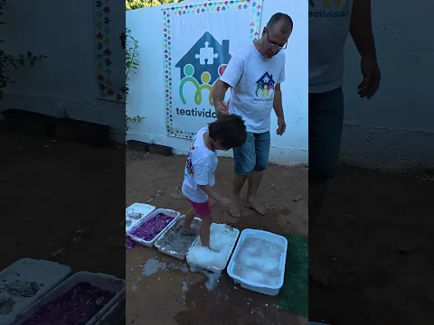 Experimente essa atividade de seu filho tem sensibilidade sensorial