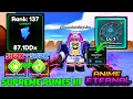 I GOT ALL SUPREME RUNES IN ANIME ETERNAL!