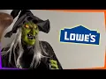 NEW Witch W Broom Animatronic Unboxing - LOWES 2026