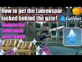 How to get Lumenspar locked behind gate Undetected Infiltration - The Chasm