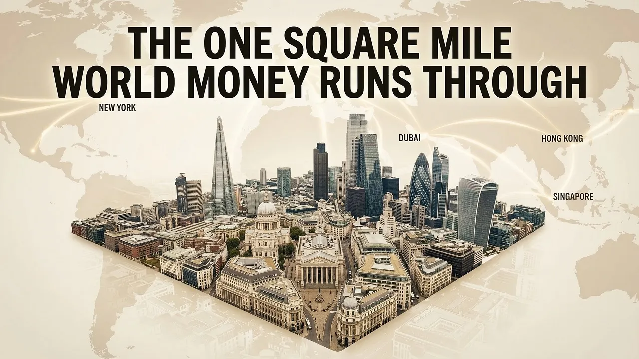 The One Square Mile That Runs Global Finance – Inside London’s Secret Money Empire