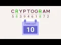 Cryptogram Daily Challenge february 10 2025