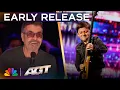 Download Lagu Early Release: 10-Year-Old Guitar Prodigy Bay Melnick Virgolino SHOCKS The Judges! | AGT 2025